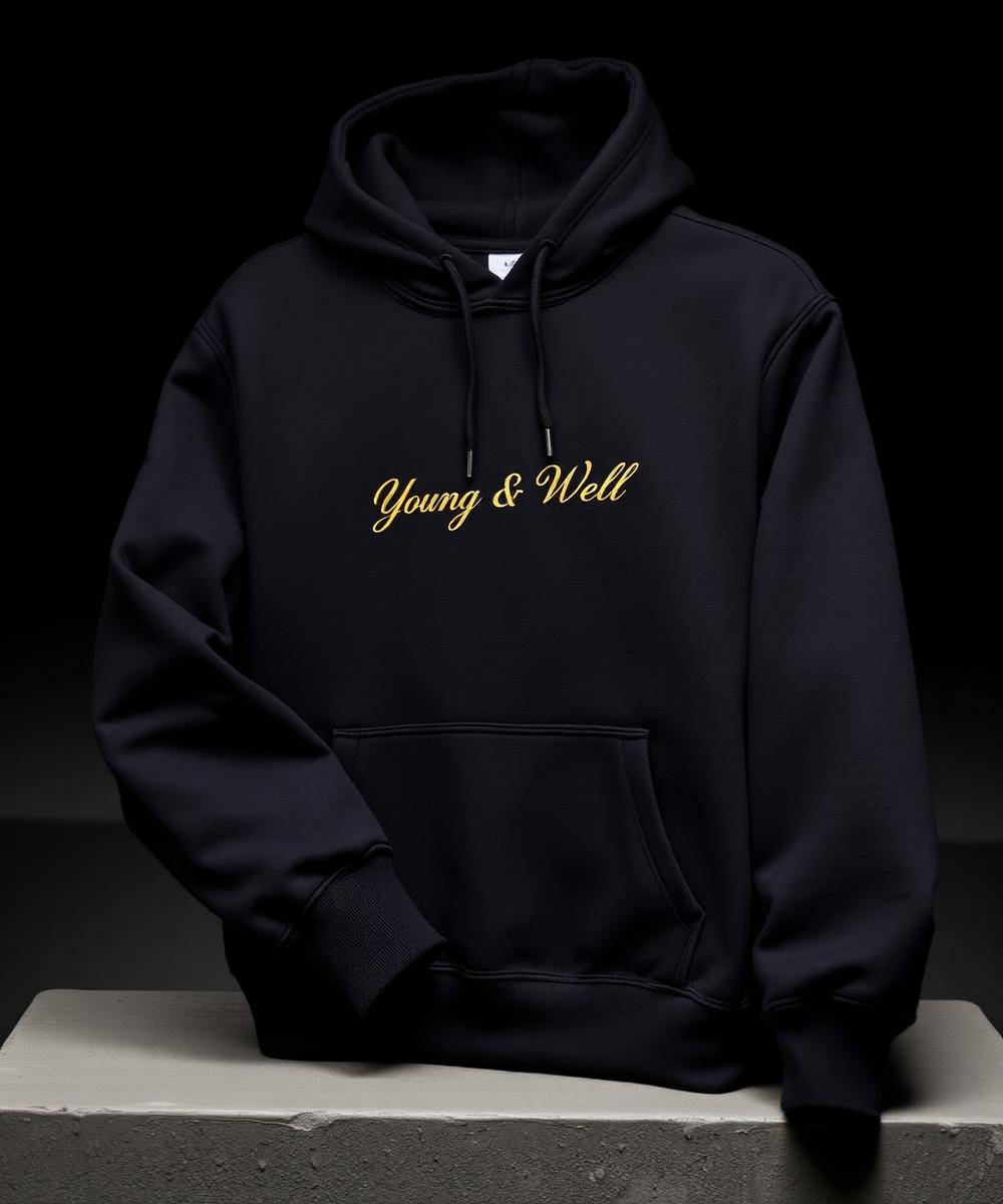 Young & Well hoodie